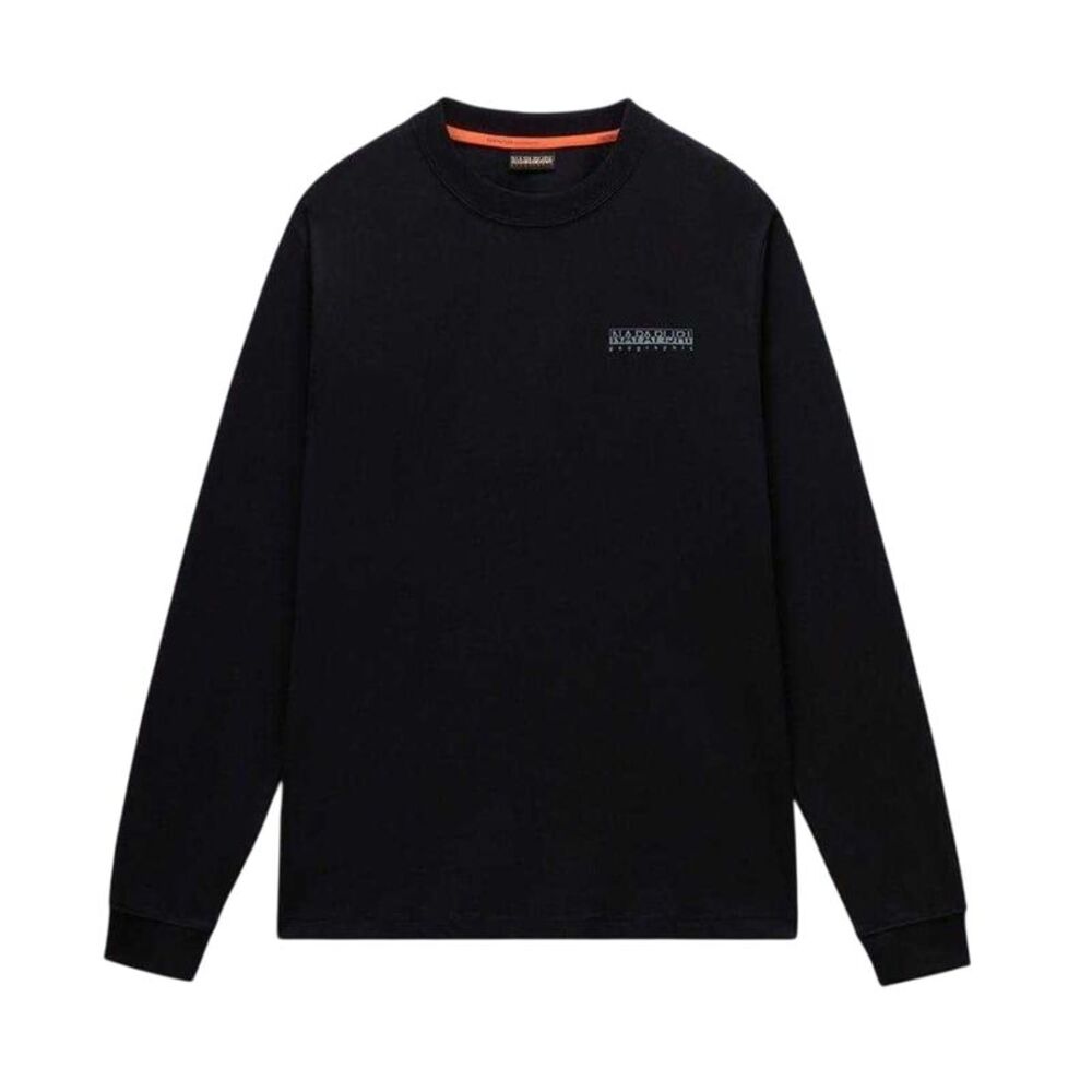 Napapijri Mens Cotton Jersey T-Shirt / Black Beauty